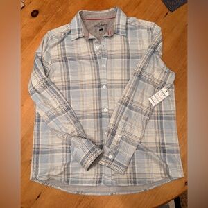 NWT Flag And Anthem Morse MadeFlex Hero Long Sleeve Plaid Stretch Flannel Shirt